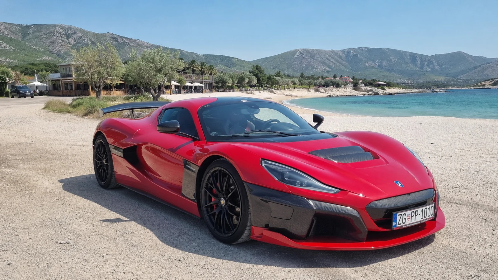 Rimac Nevera sportcar rental Podgorica Montenegro